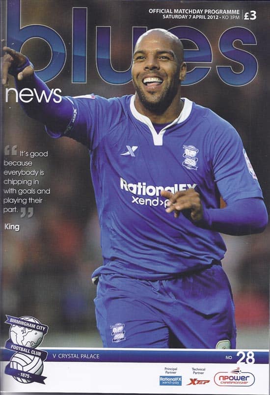 Birmingham City FC v Crystal Palace FC